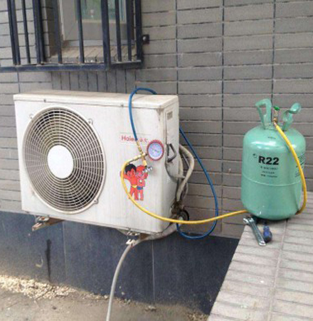 子长空调加氟